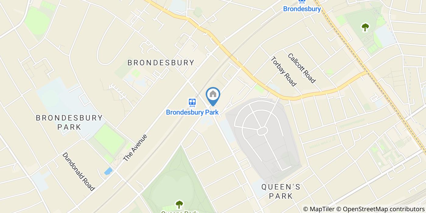 1 Bed Flat, College Mansions, NW6