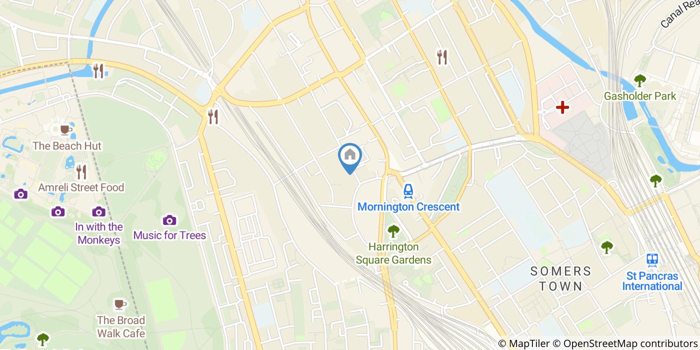 1 Bed Flat, Arlington Road, NW1