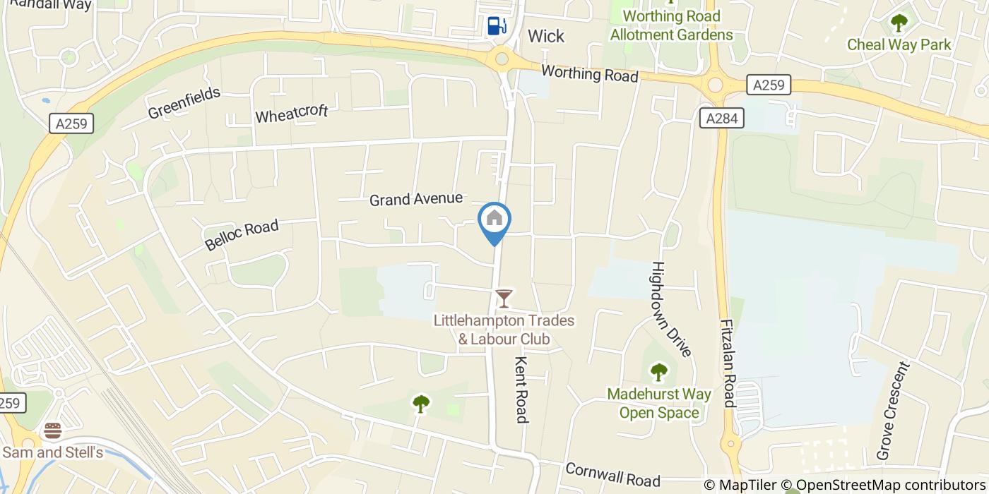 2 Bed Terraced House, Wick Street, BN17