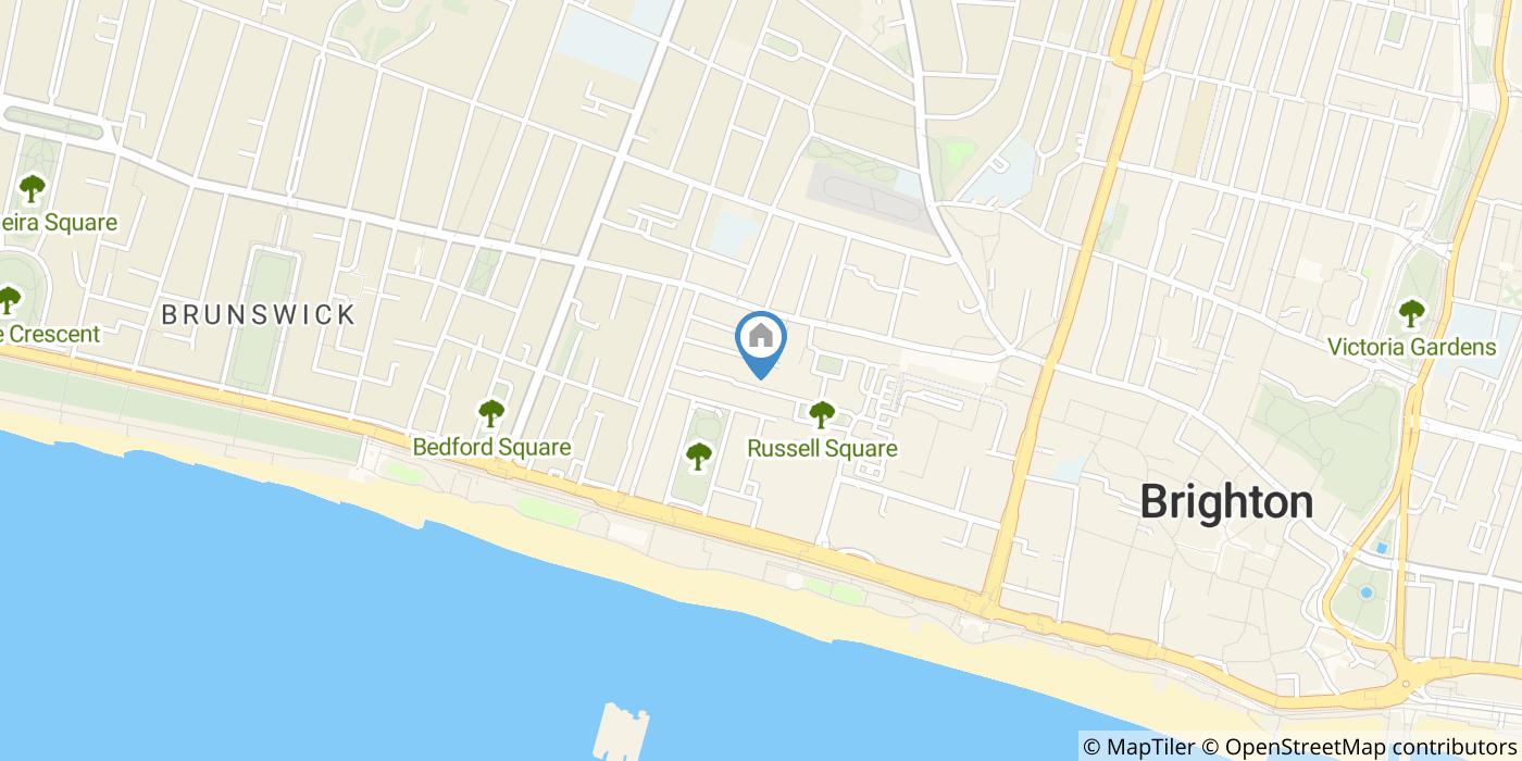 1 Bed Flat, Russell House, BN1