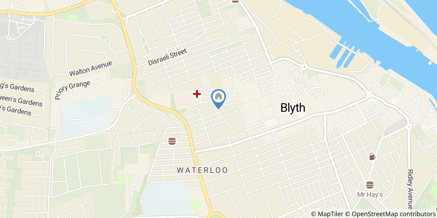 2 Bed Terraced House, Delaval Terrace, NE24