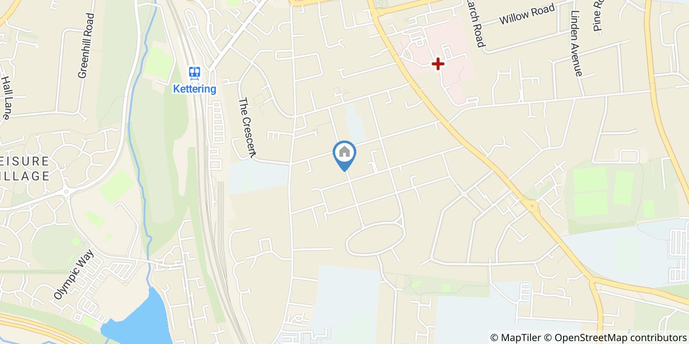 3 Bed Flat, Garfield Street, NN15