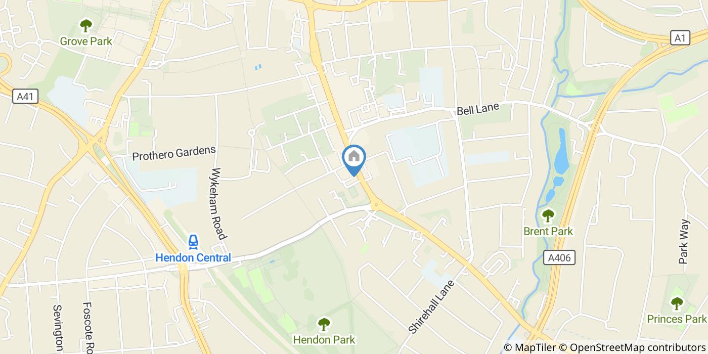 Room in a Shared Flat, Brent Street, NW4