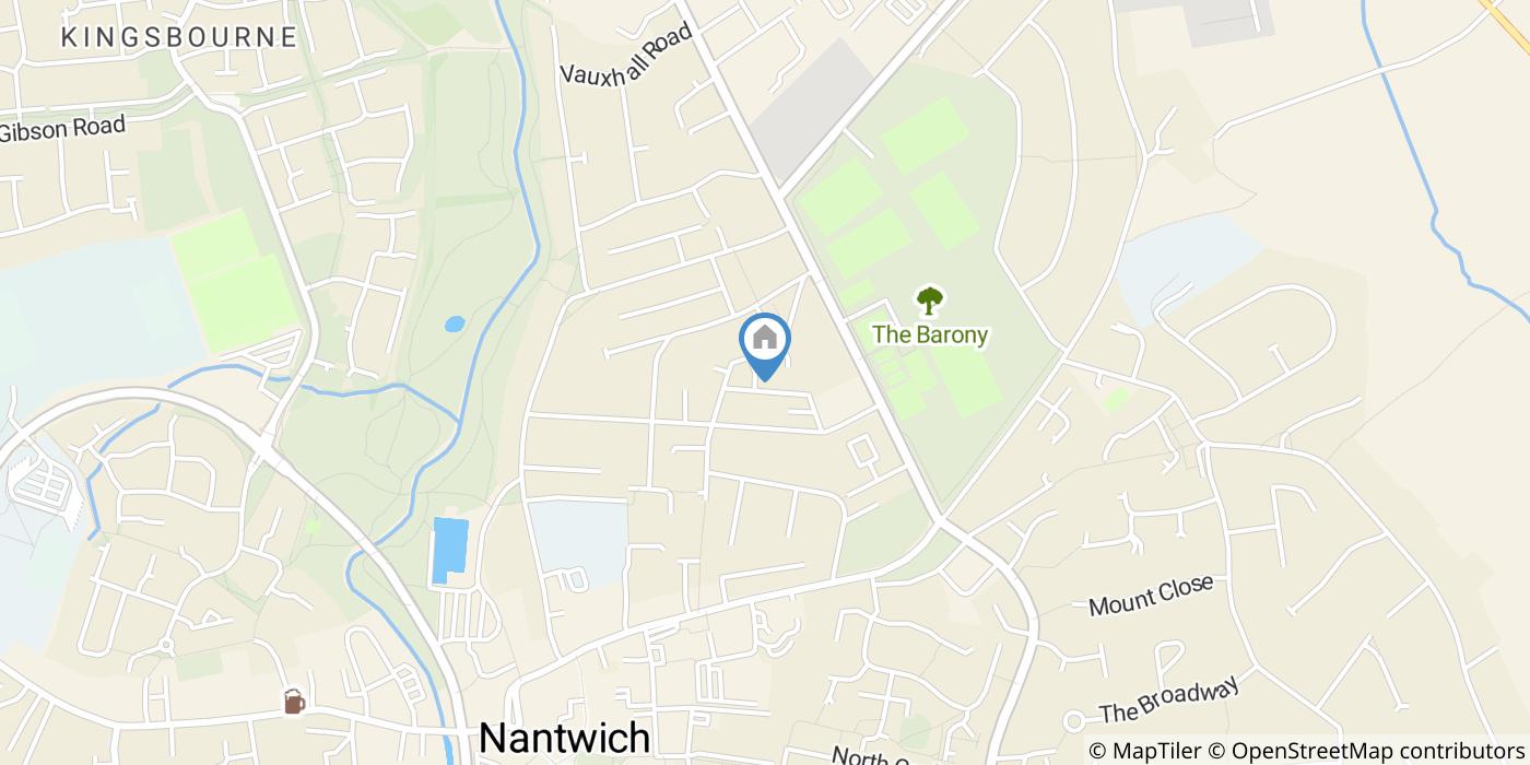 2 Bed Terraced House, Albert Street, CW5