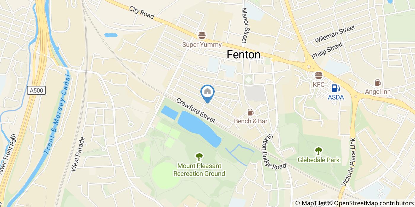 2 Bed Terraced House, Watkin St, ST4