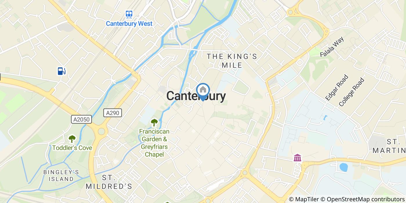 2 Bed Flat, Palace Street, CT1