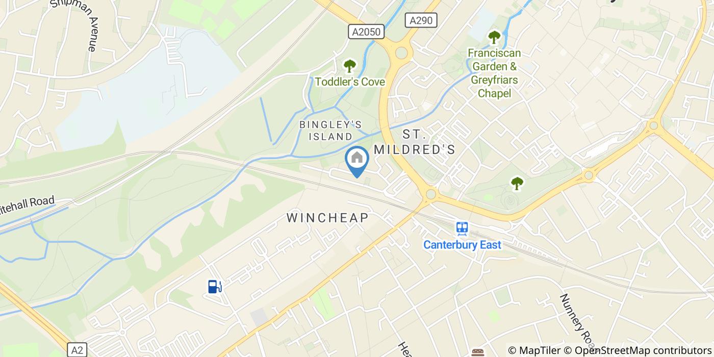 2 Bed Flat, St. Andrews Close, CT1