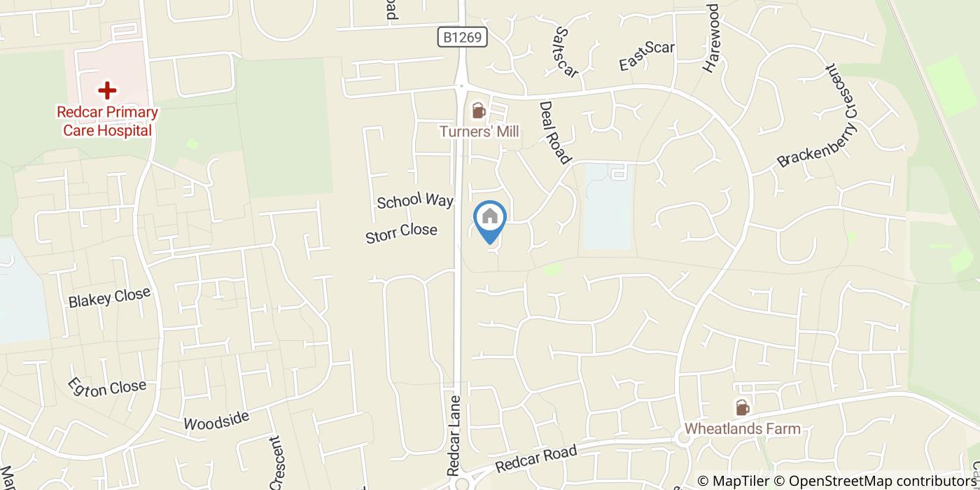 2 Bed Semi-Detached House, Colwyn Close, TS10