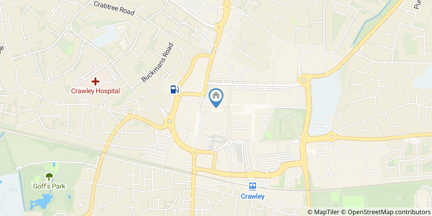 1 Bed Flat, Broadwalk, RH10