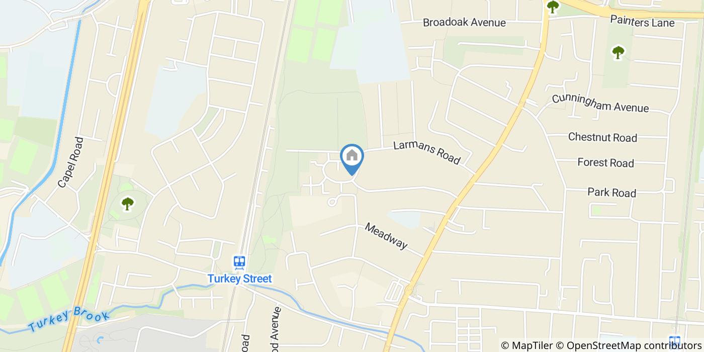Studio Flat, Larmans Road, EN3