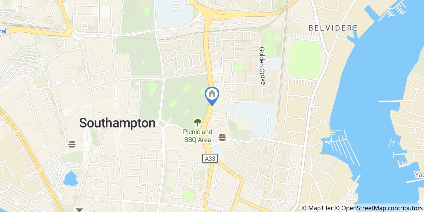 Studio Flat, Southampton, SO14