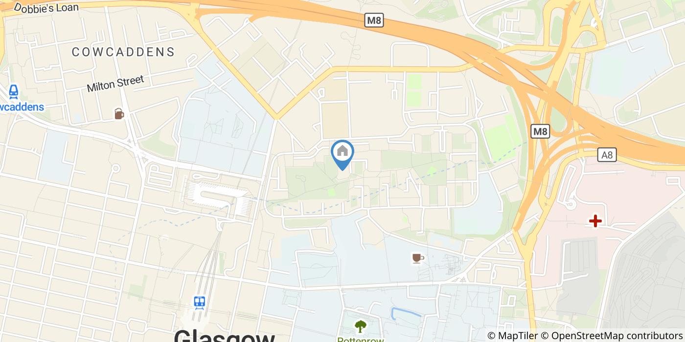 2 Bed Flat, Dobbies Loan Place, G4