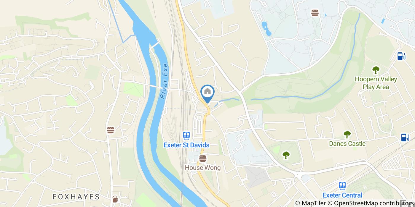 Room in a Shared Flat, The Artful Dodger House, EX4