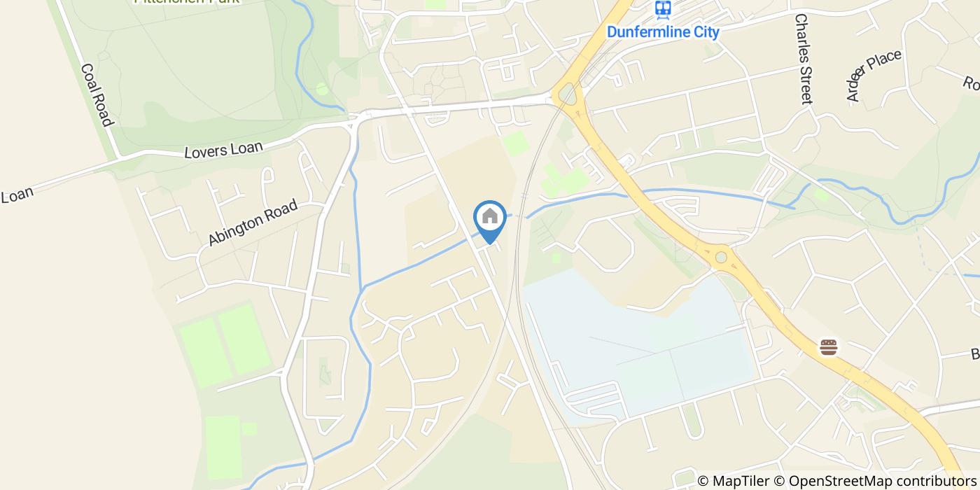 2 Bed Flat, Elgin Court, KY12