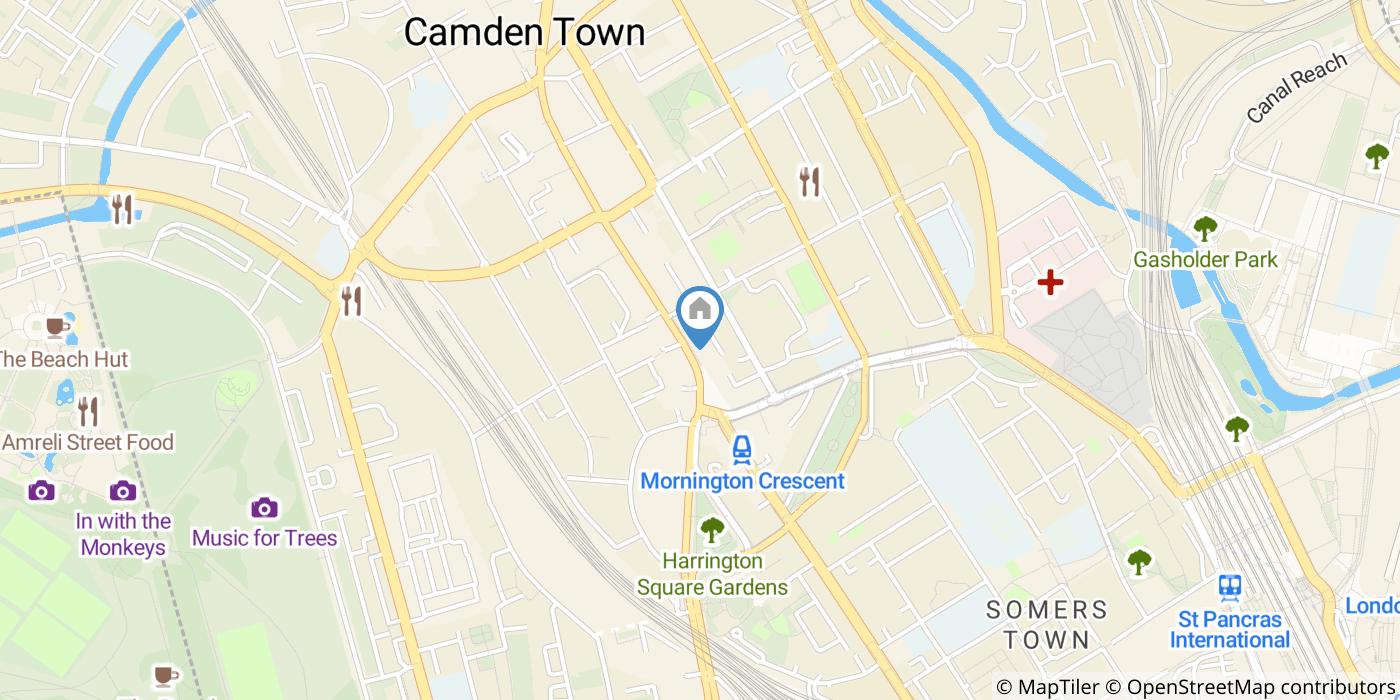 1 Bed Flat, Camden High Street, NW1