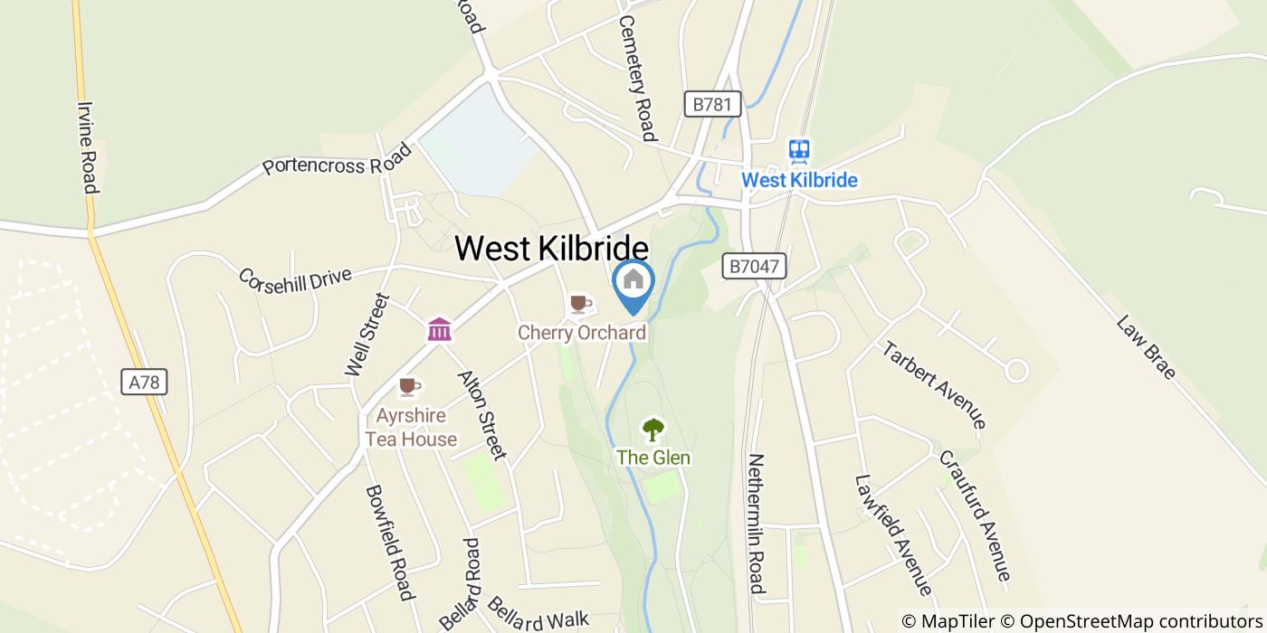 2 Bed Flat, Glenside Crescent, KA23