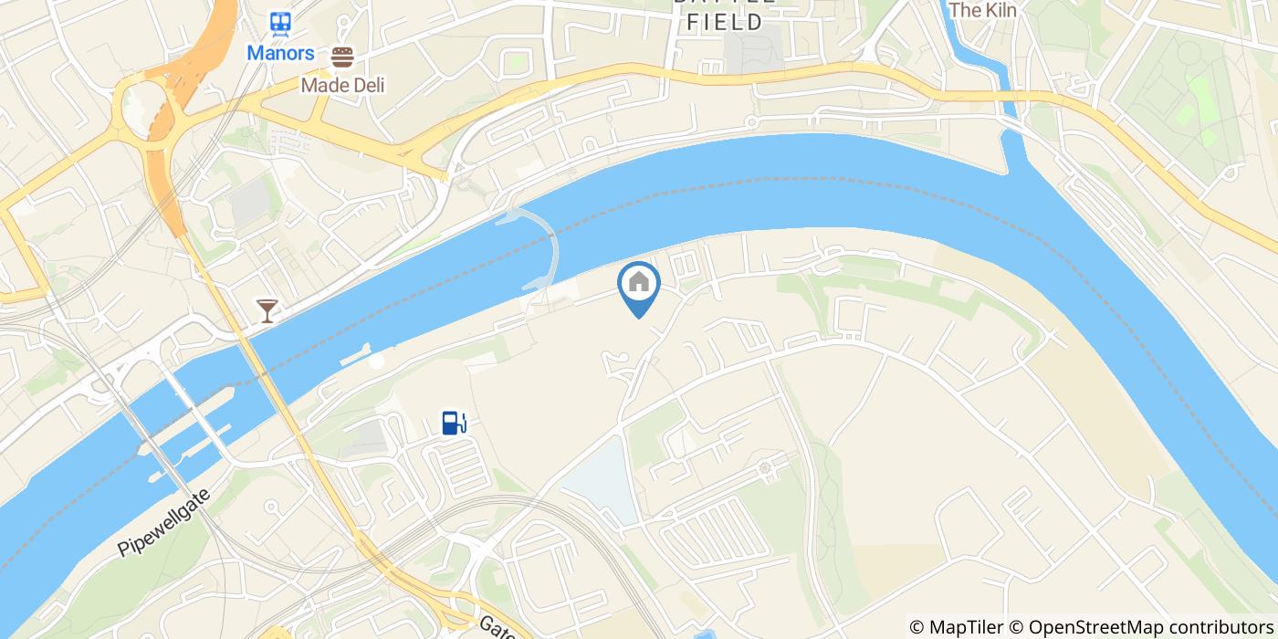 2 Bed Flat, Mill Road, NE8