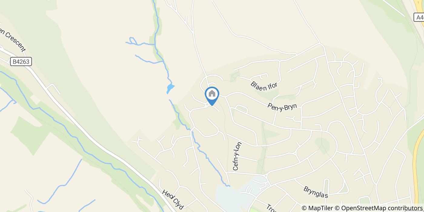 2 Bed Semi-Detached House, Heol Cwm Ifor, CF83