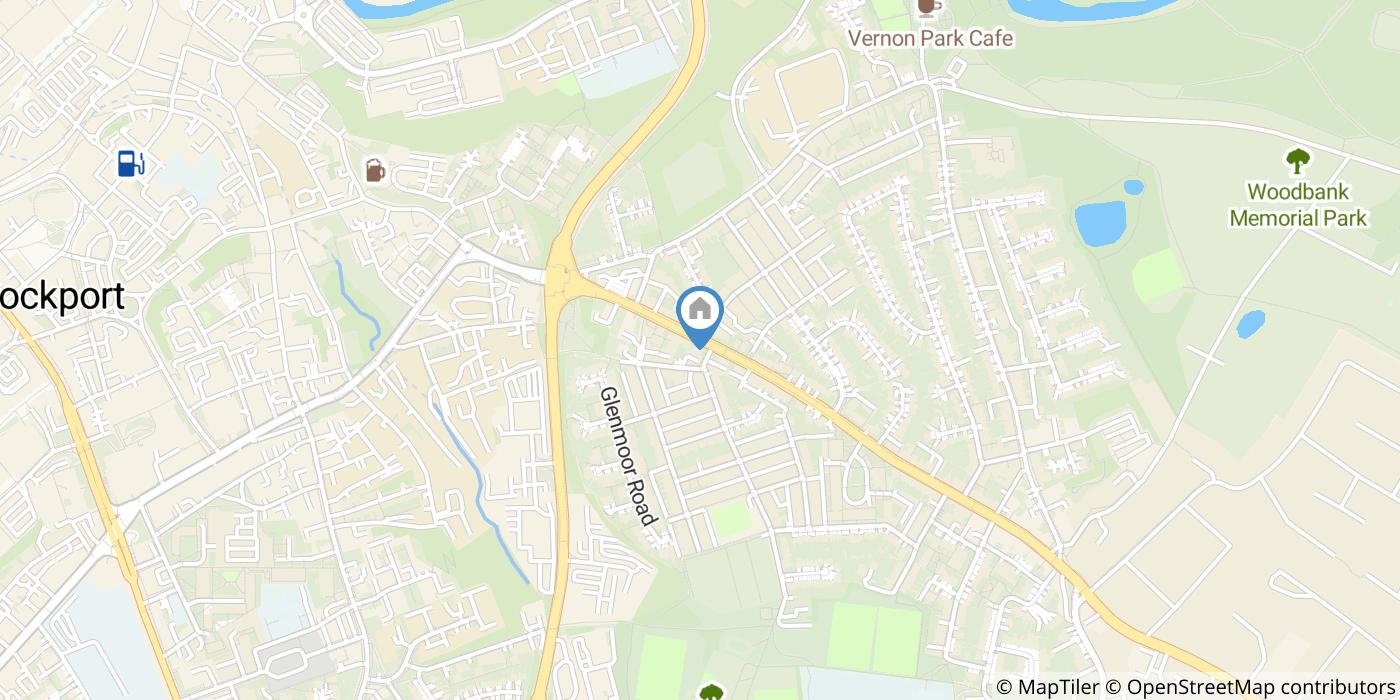 1 Bed Flat, Hallfield House, SK1