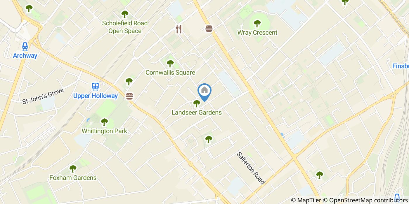 Room in a Shared Flat, Shaw Court, N19