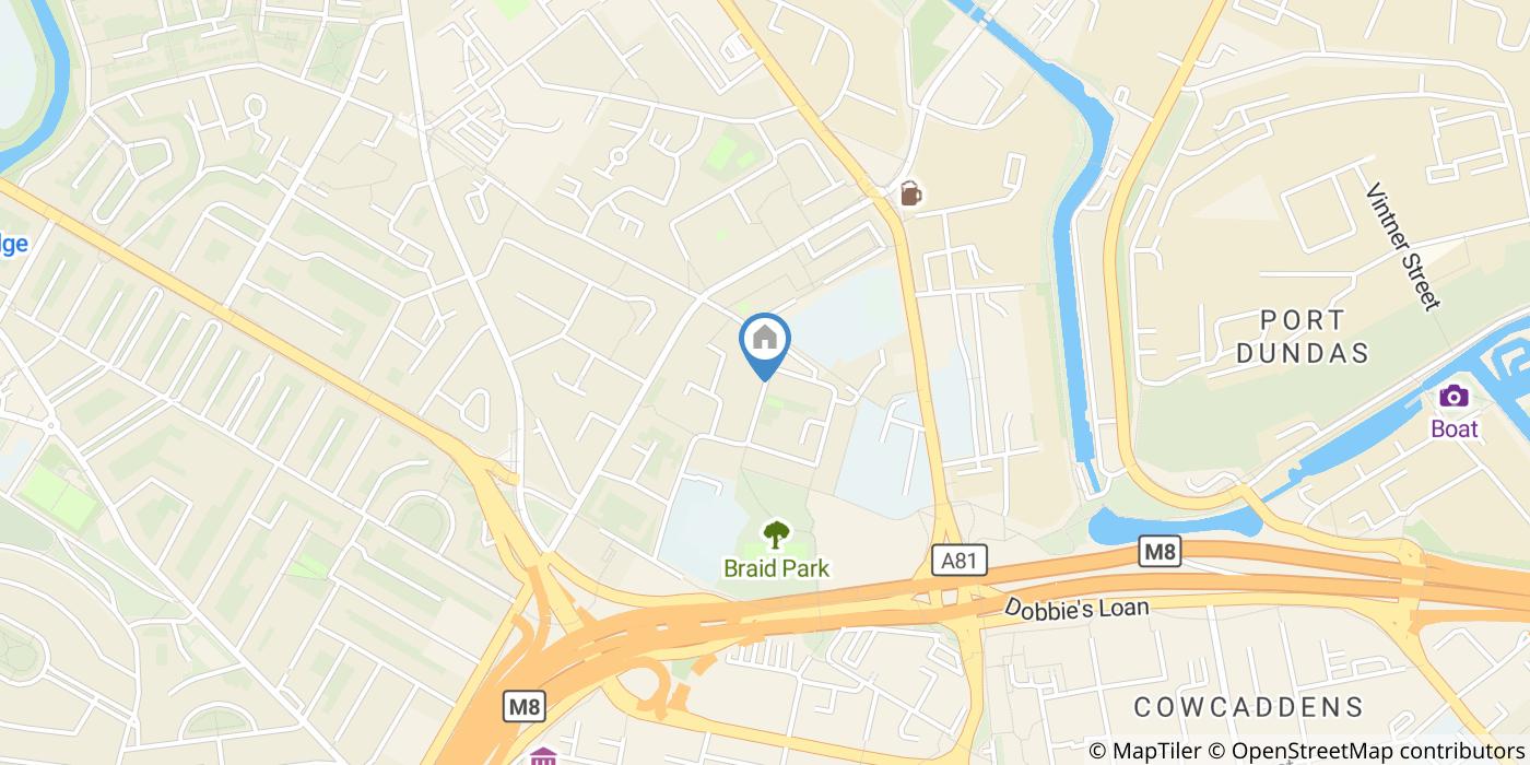 1 Bed Flat, St. Peters Path, G4