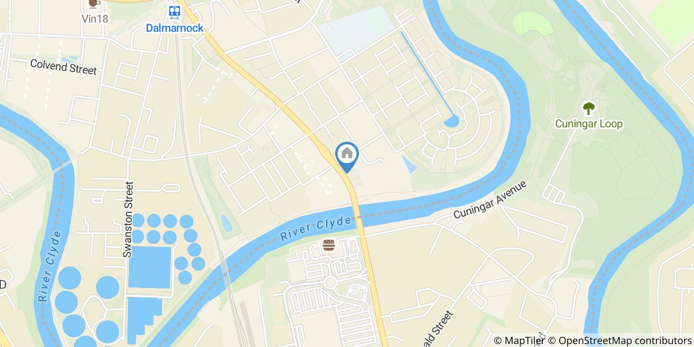 Studio Flat, Dalmarnock Road, G40