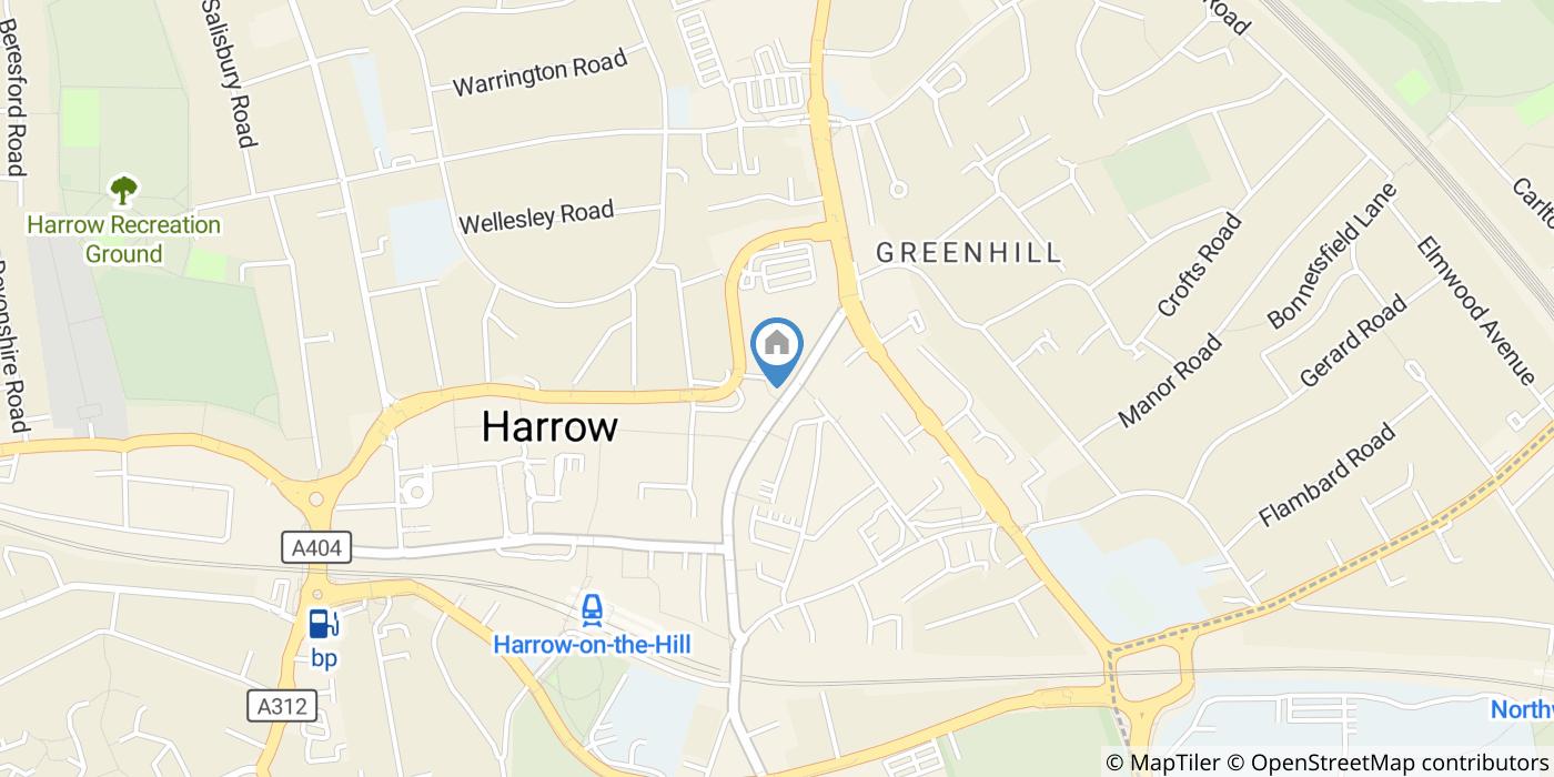 Studio Flat, Station Road, HA1