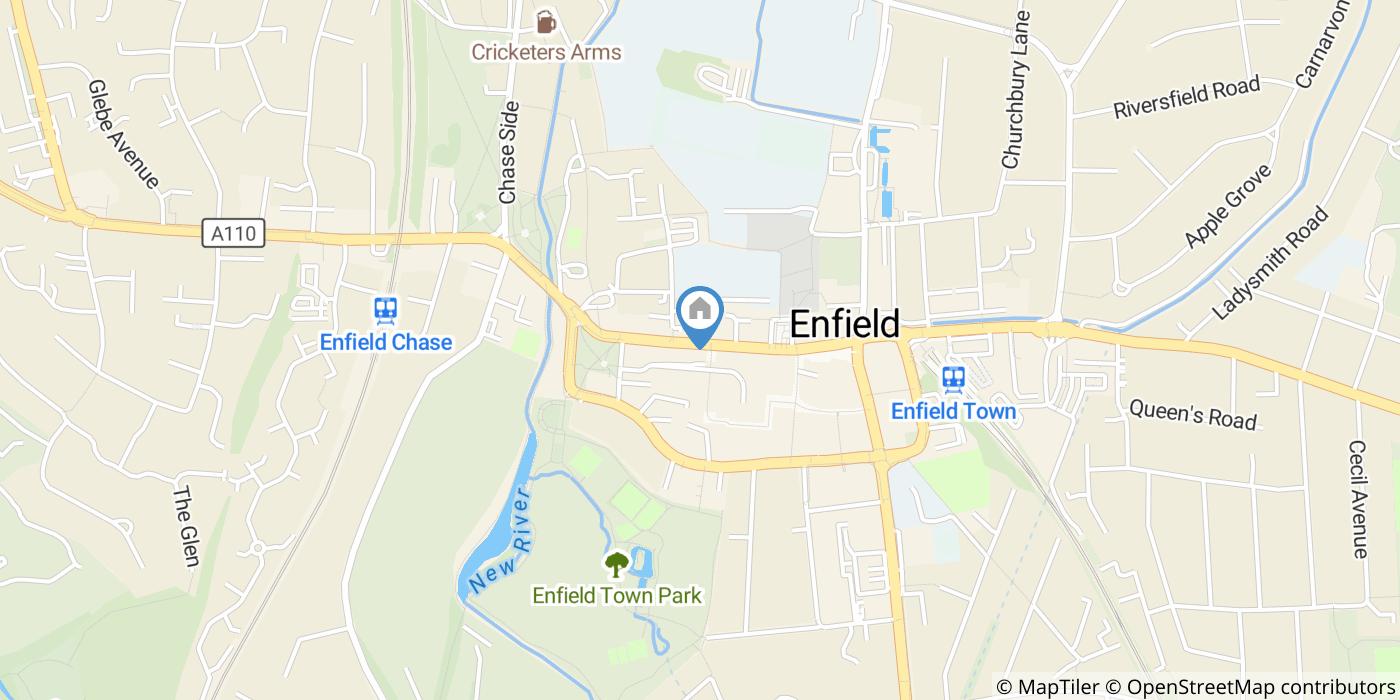 Studio Flat, Church Street, EN2