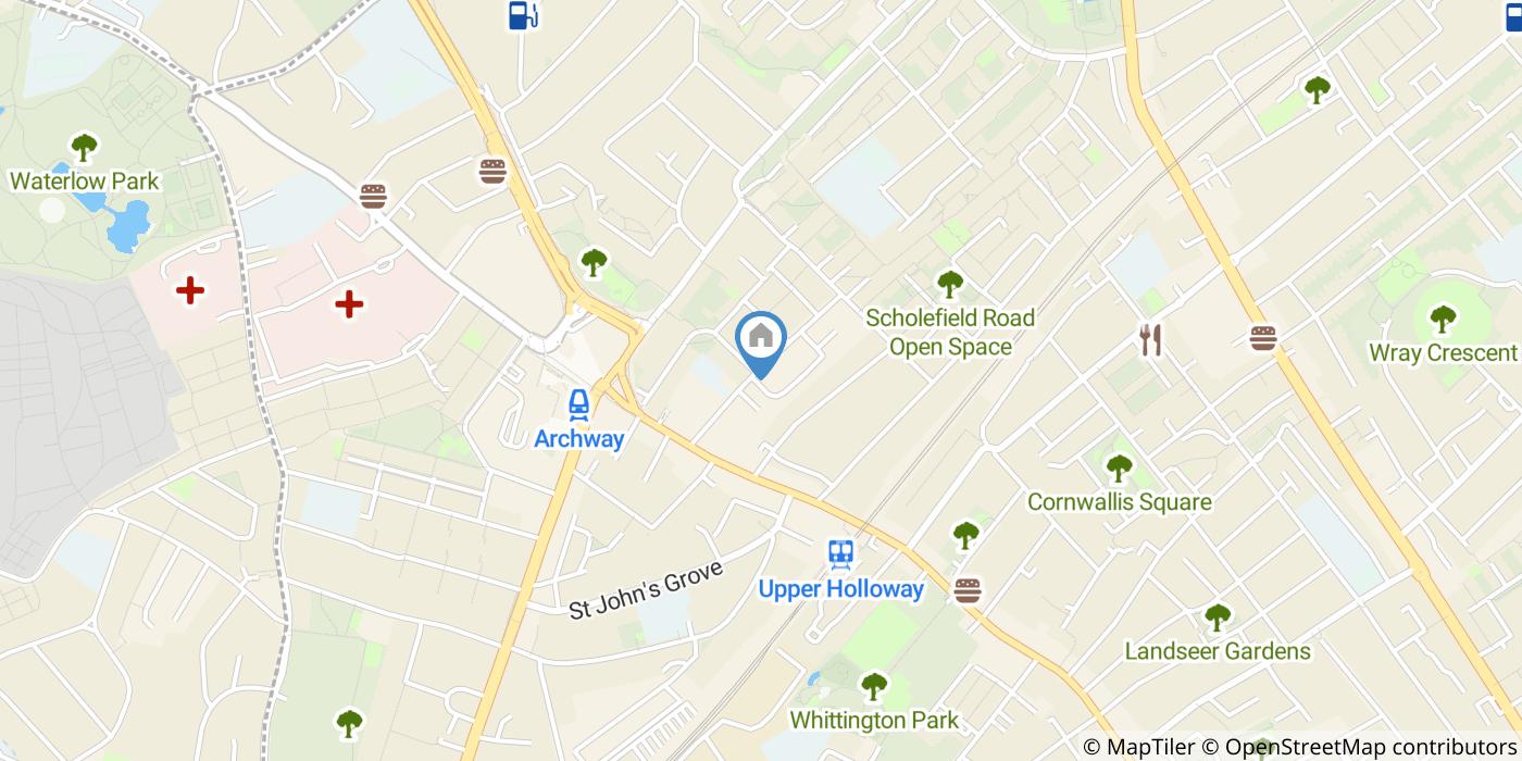 2 Bed Flat, Elthorne Road, N19
