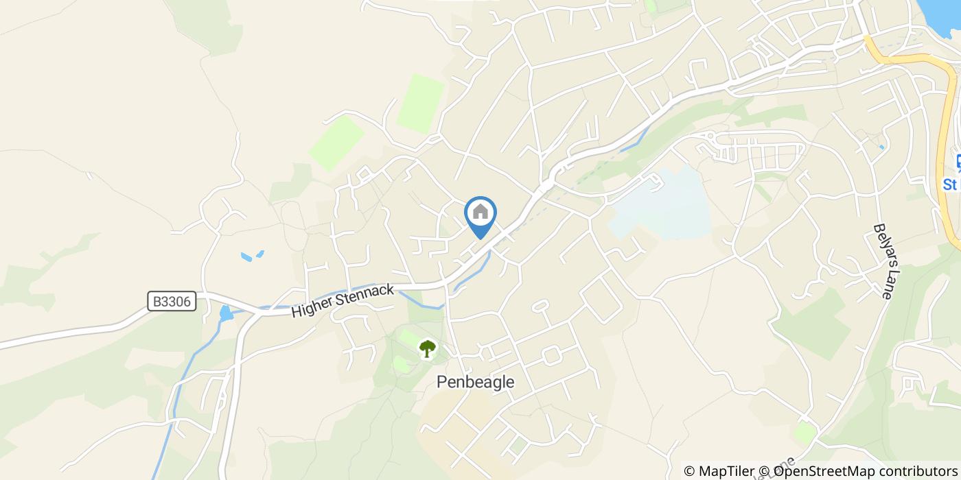 1 Bed Flat, Stennack Court, TR26