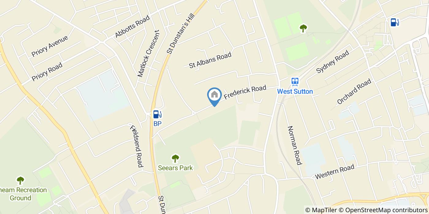 Room in a Shared House, Frederick Road, SM1