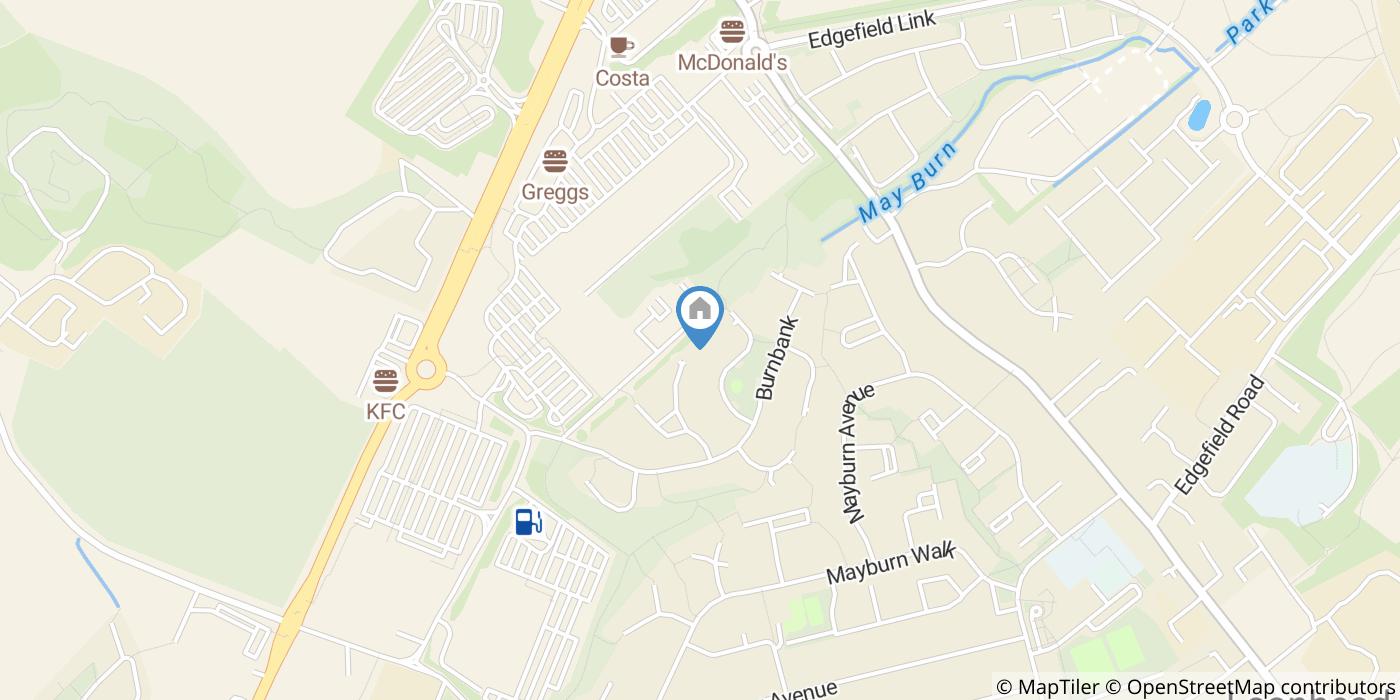 2 Bed Semi-Detached House, Burnbank Grove, EH20