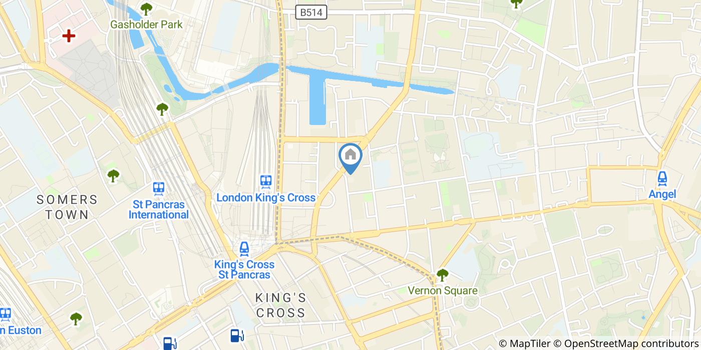 1 Bed Flat, Northdown Street, N1