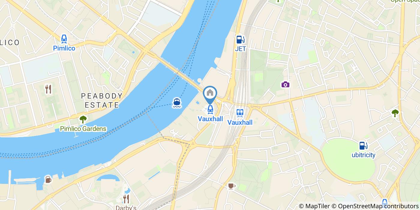 1 Bed Flat, St. George Wharf, SW8