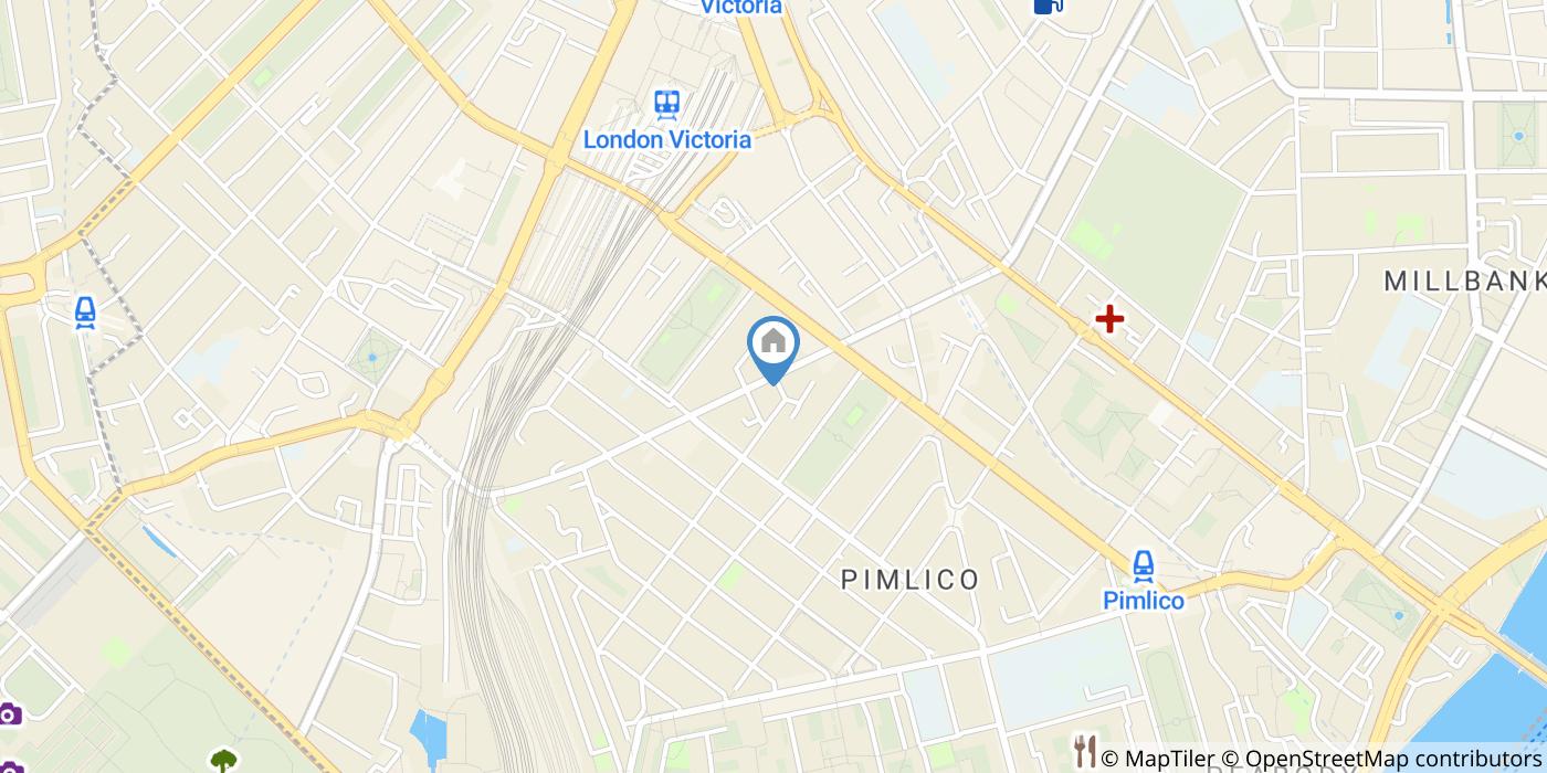 2 Bed Flat, Warwick Way, SW1V