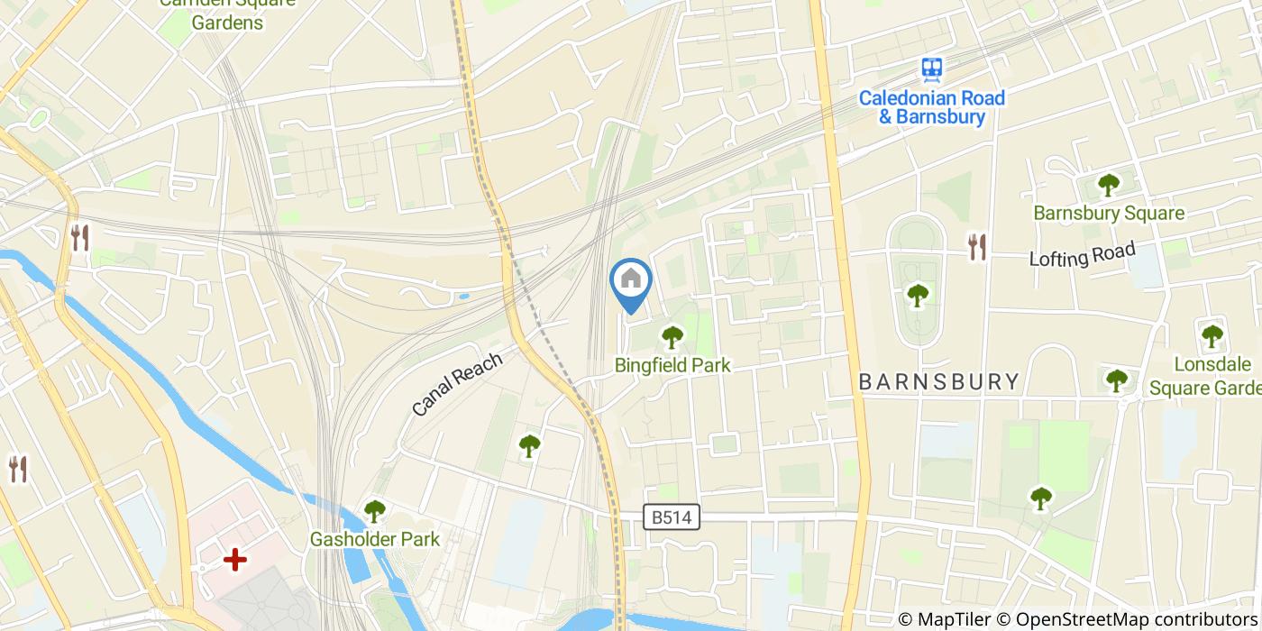 Studio Flat, Rufford Street, N1