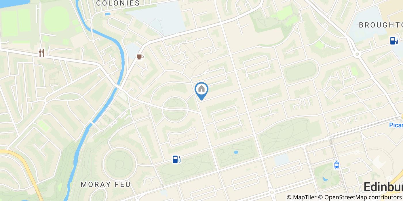 2 Bed Flat, Stockbridge, EH3