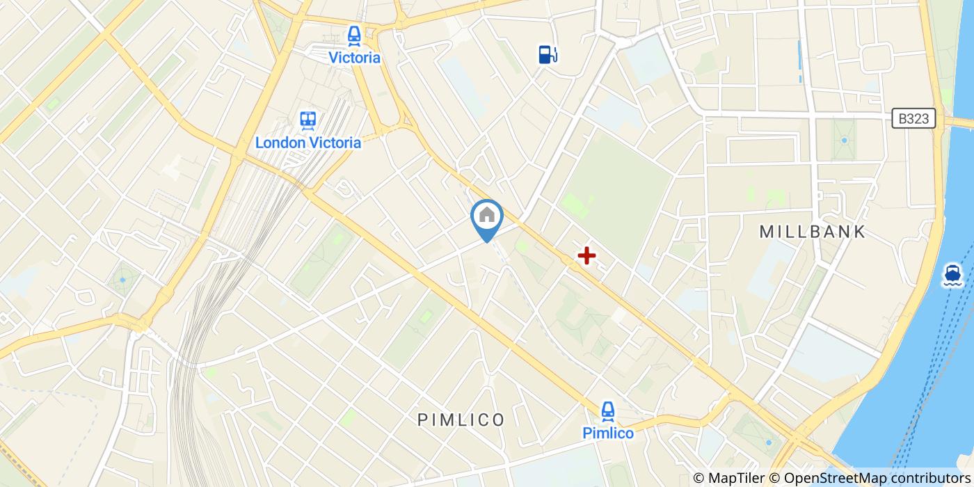 Studio Flat, London, SW1V