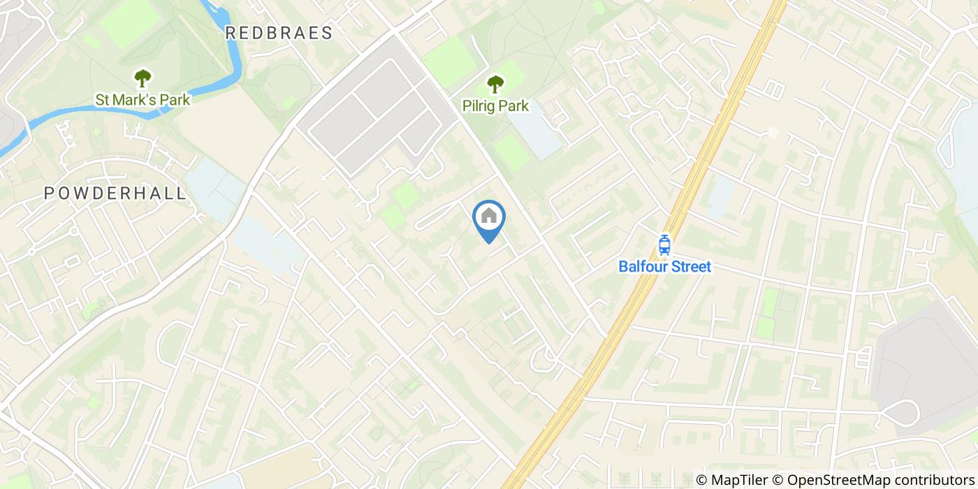 2 Bed Flat, Hawthornden Place, EH7