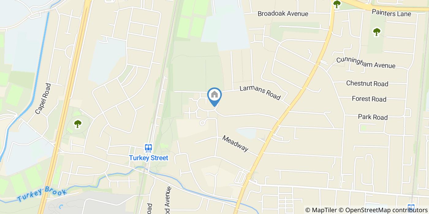 Studio Flat, Larmans Road, EN3