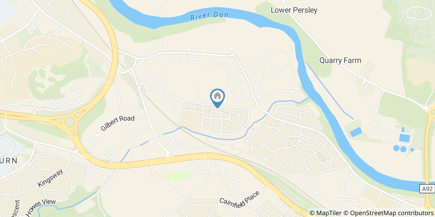 1 Bed Terraced House, Mugiemoss Road, AB21