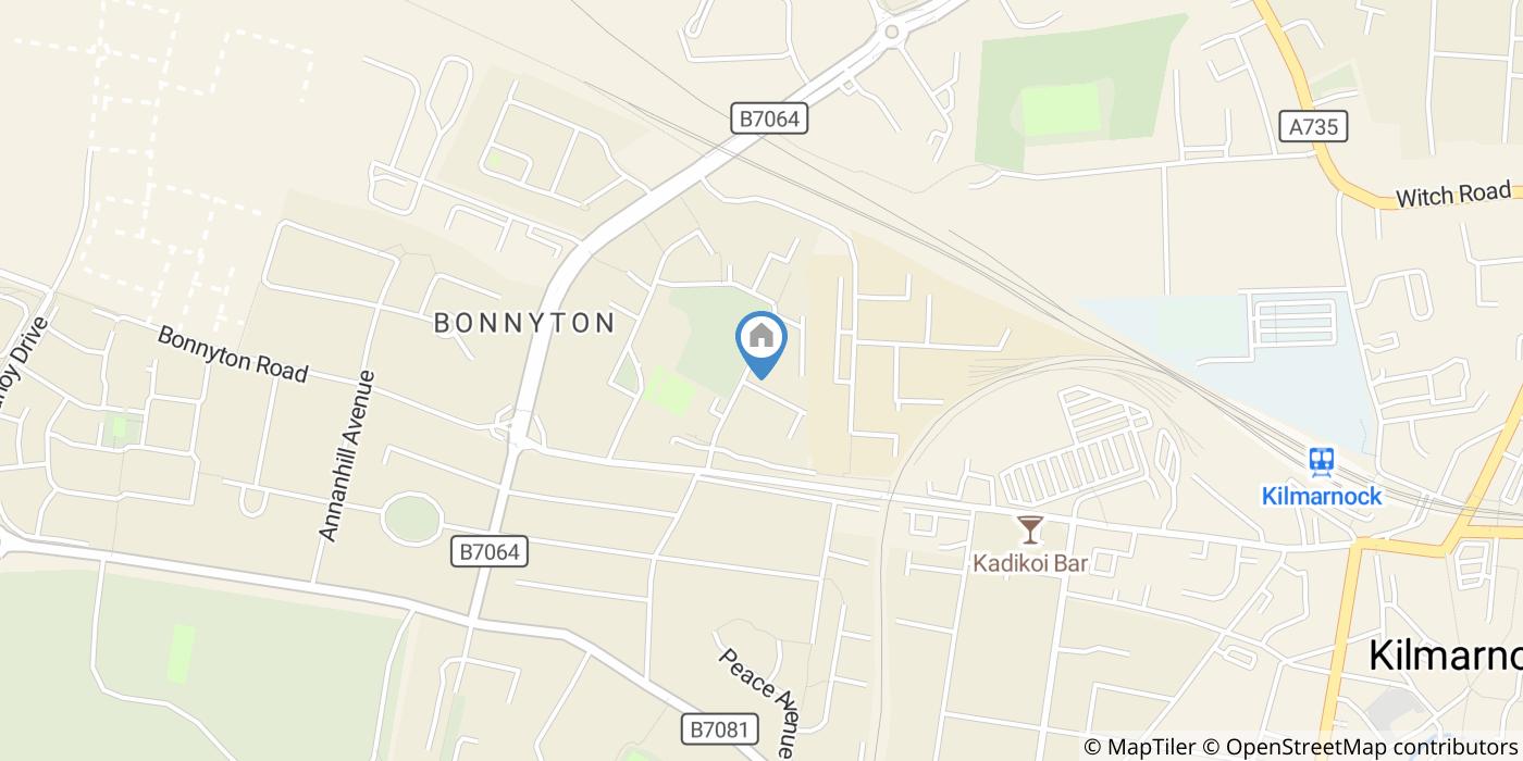 2 Bed Flat, Warwickhill Road, KA1
