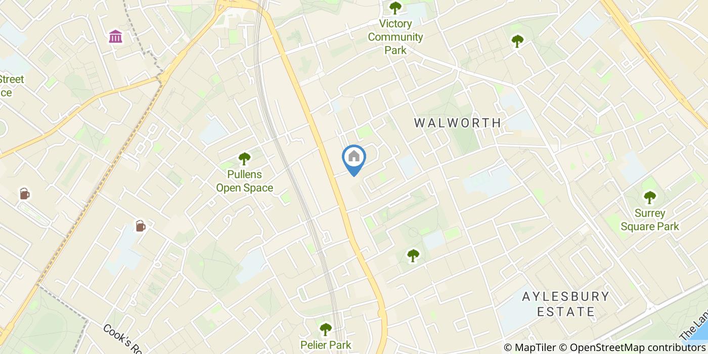 1 Bed Penthouse, Walworth Road, SE17