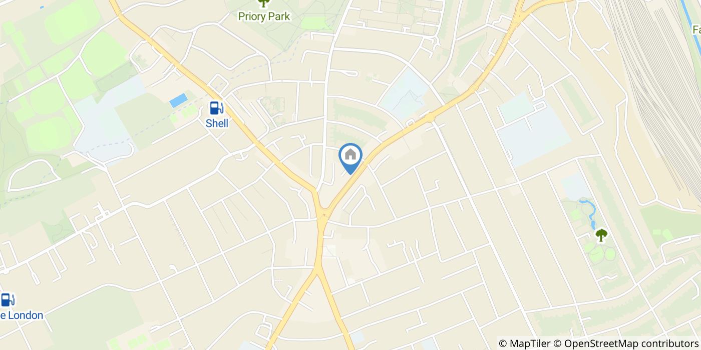 1 Bed Flat, Topsfield Parade, N8