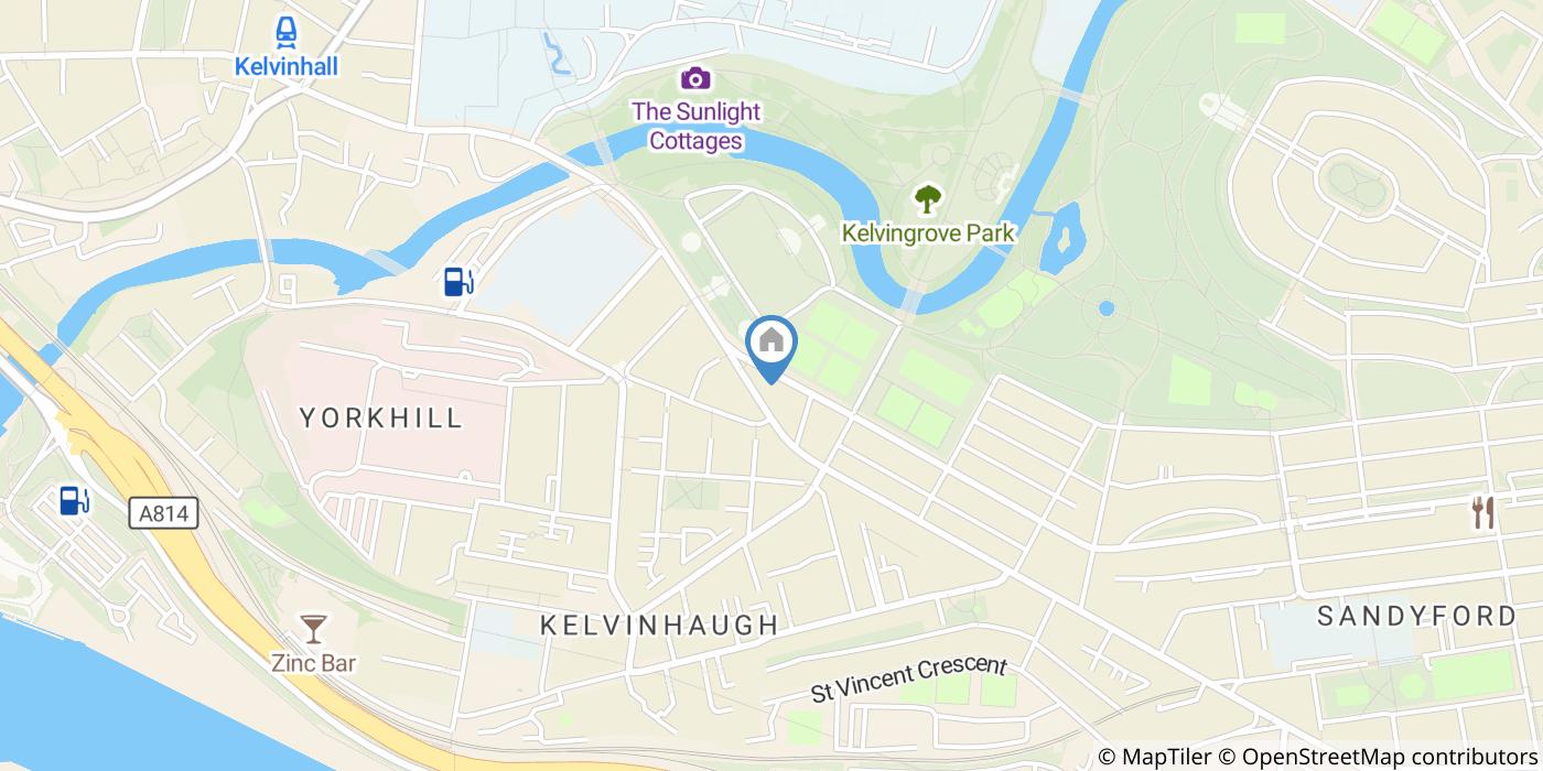 2 Bed Flat, Sauchiehall St, G3