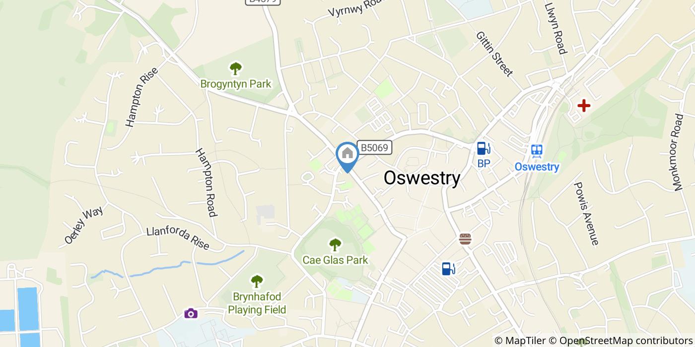 1 Bed Flat, Willow Street, SY11