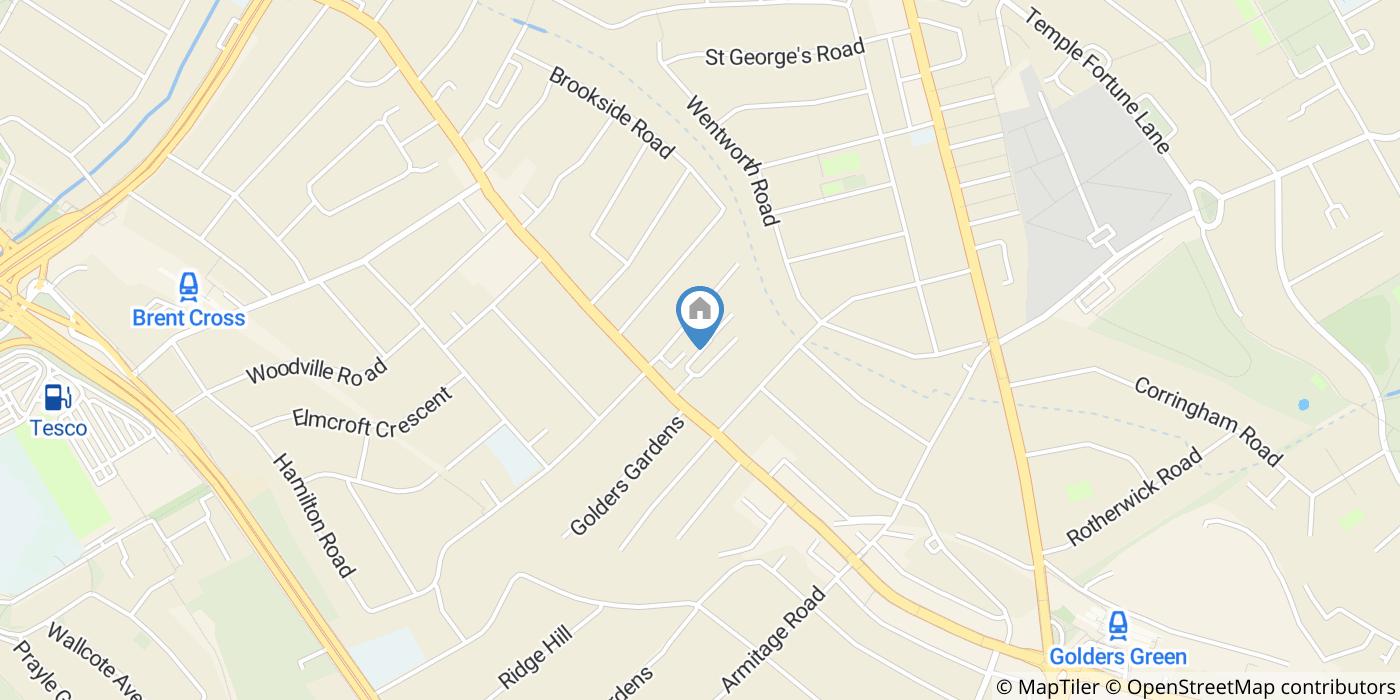 Studio Flat, Eagle Lodge, NW11