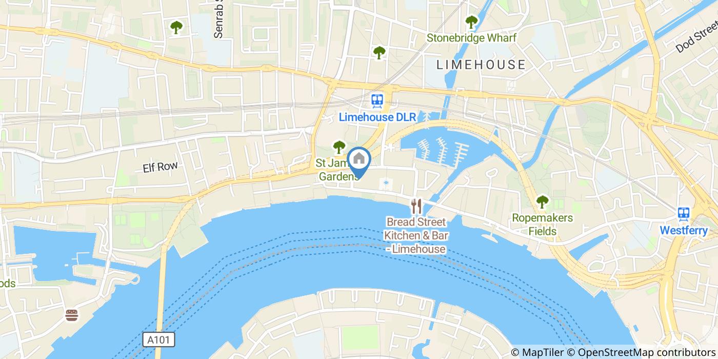 Room in a Shared Flat, Brigantine Court, E14