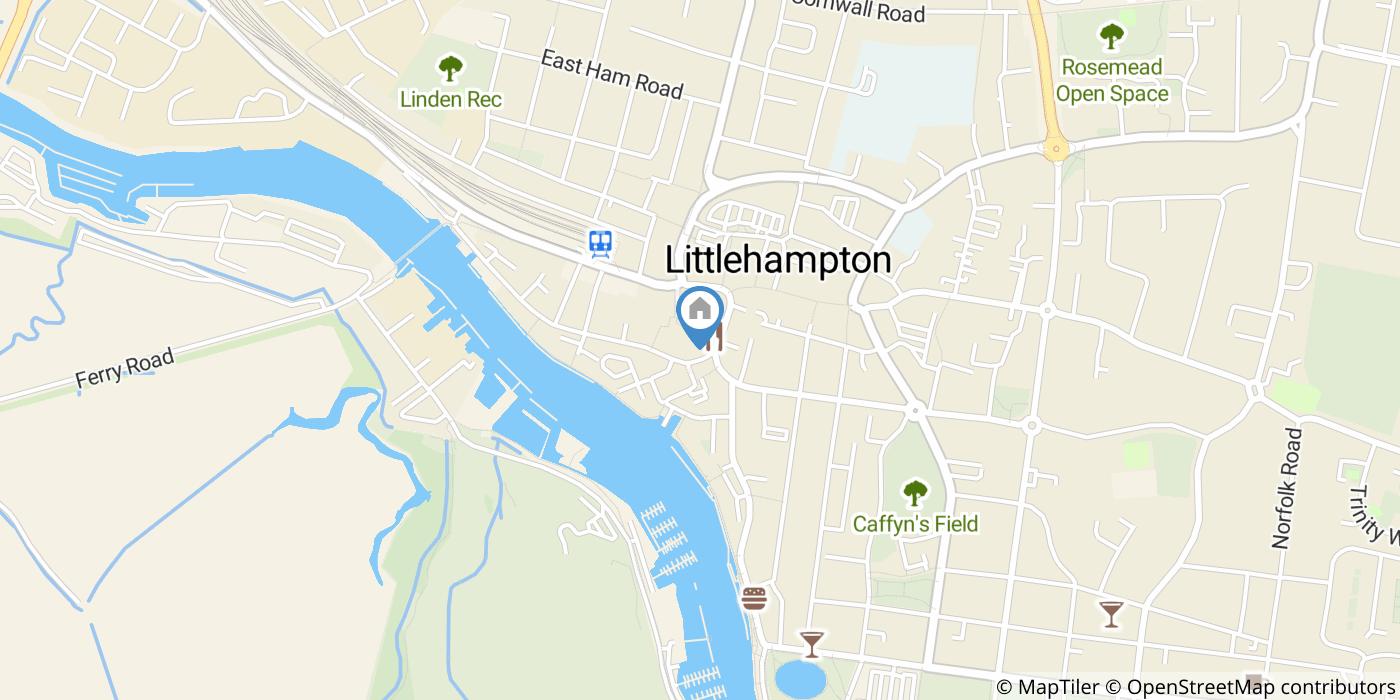 1 Bed Flat, Surrey Street, BN17