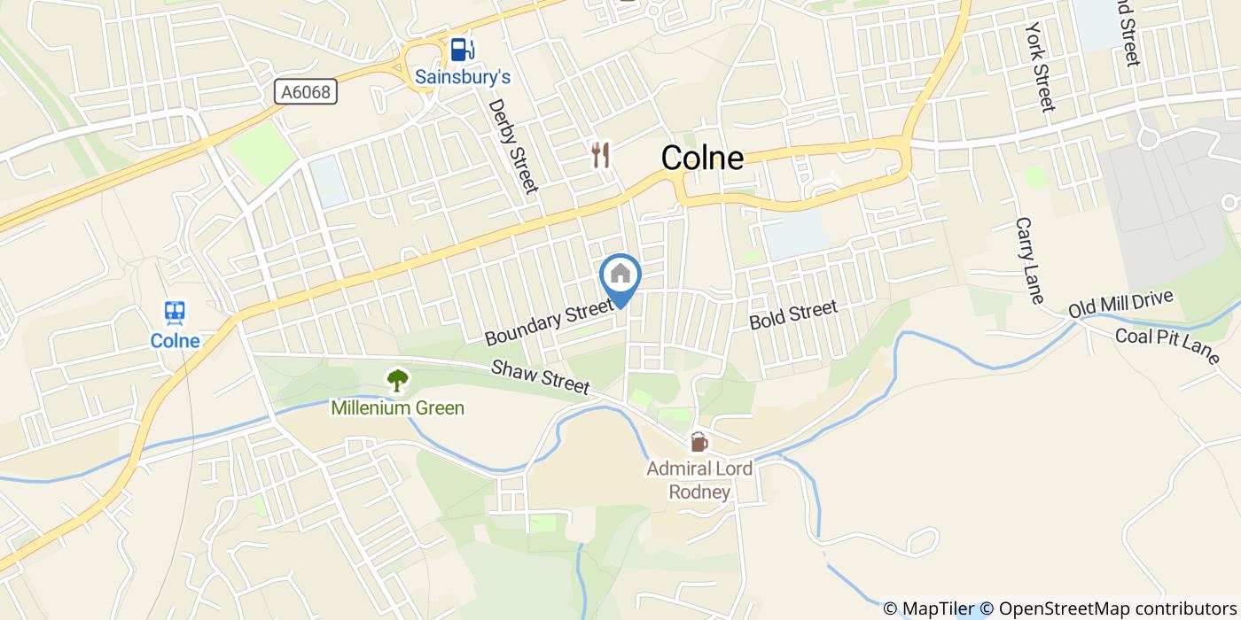 1 Bed Flat, Exchange Street, BB8